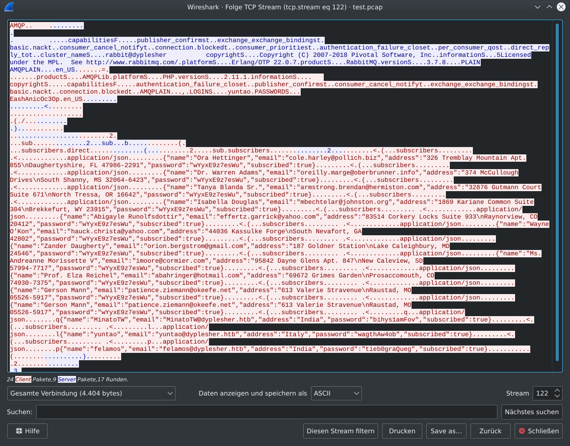 [dyplesher wireshark]